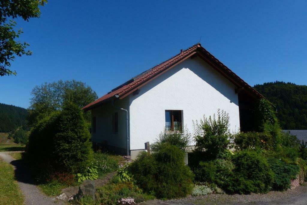 Ferienhaus Am Loeffelberghuettchen Giessubel Luaran gambar